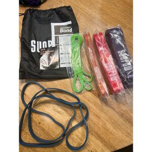 SUNPOW Pull Up Assistance Bands‎ Set of 5 Resistance Heavy Duty Workout gym